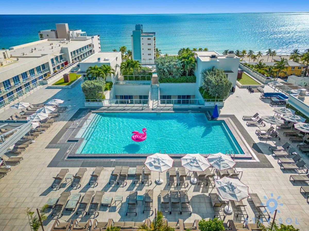 Lx Oasis Beachfront-Rt Infinity Pool Hollywood Zewnętrze zdjęcie