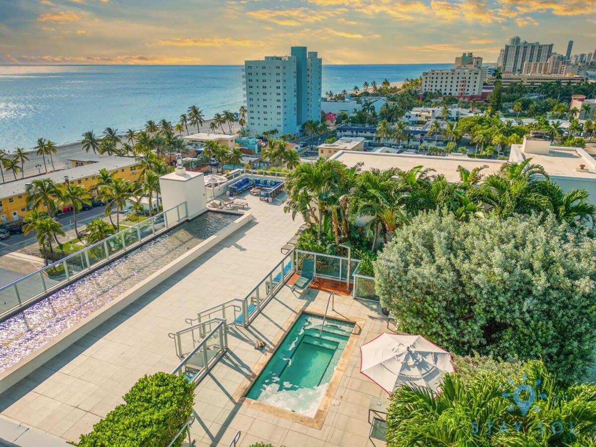 Lx Oasis Beachfront-Rt Infinity Pool Hollywood Zewnętrze zdjęcie