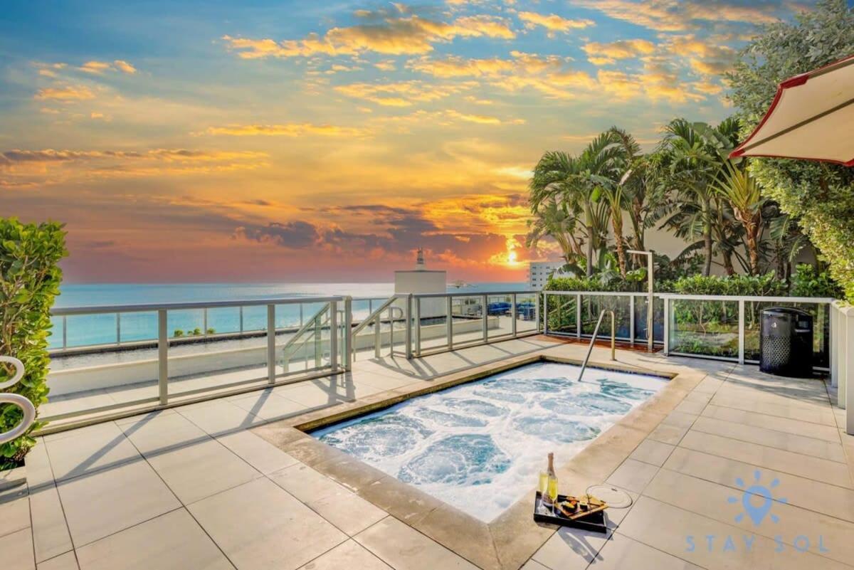 Lx Oasis Beachfront-Rt Infinity Pool Hollywood Zewnętrze zdjęcie
